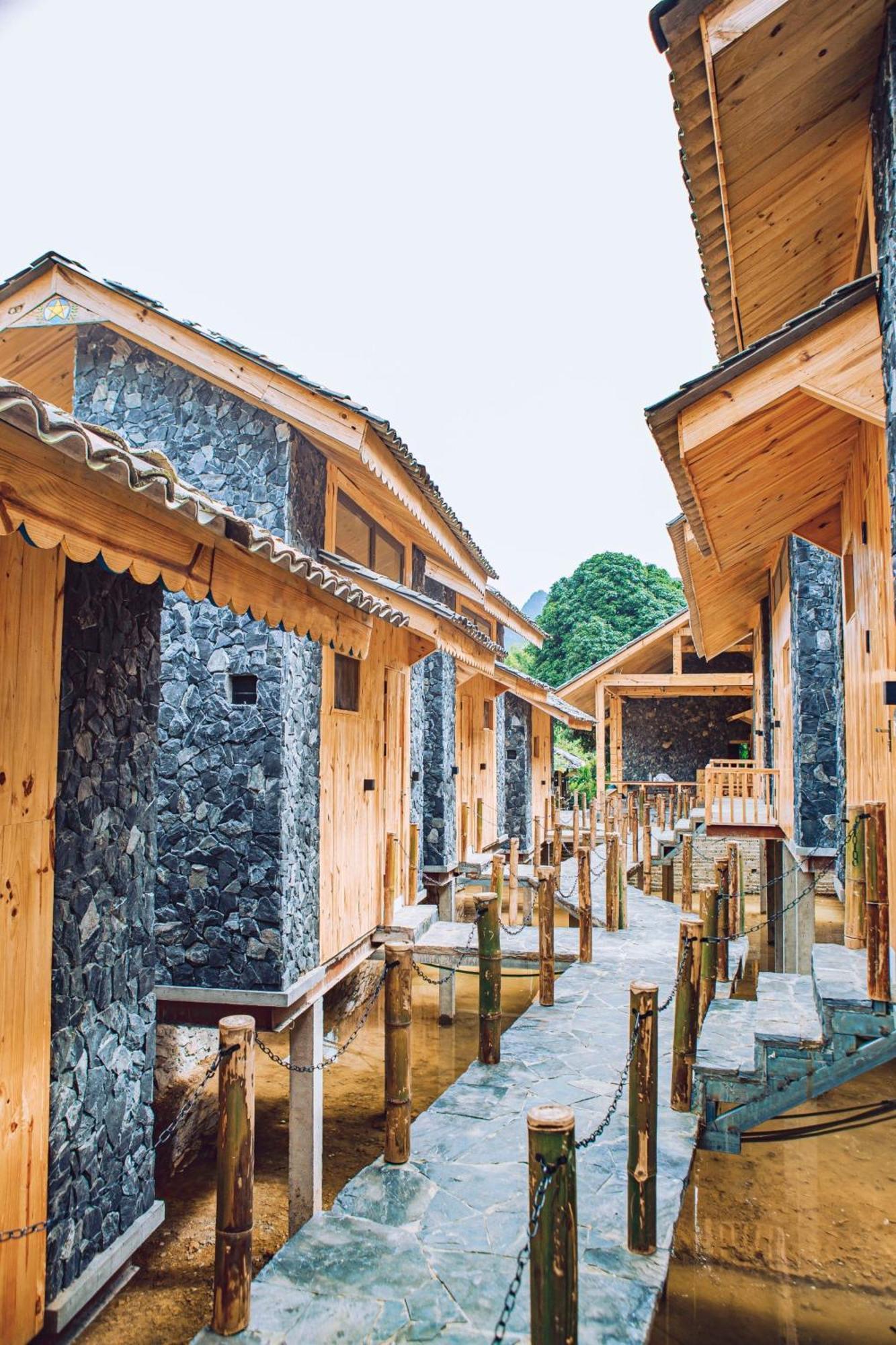 Chien'S Lodge Du Gia Lang Cac Exterior photo